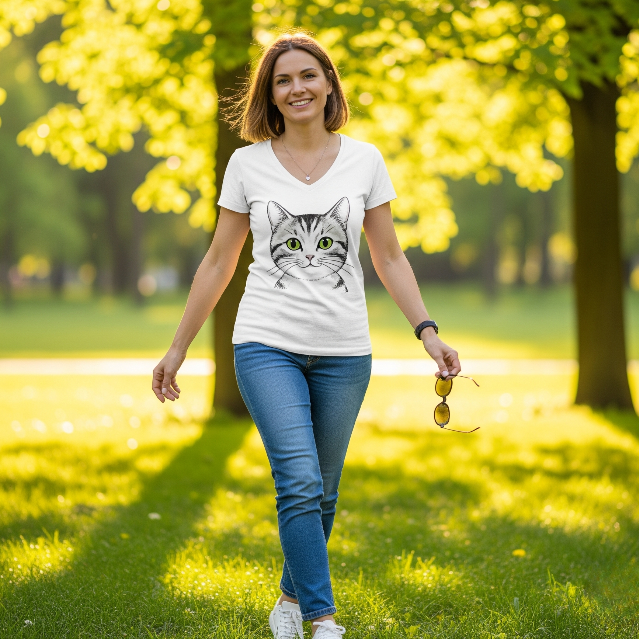 Personalisiertes Damen V-Neck