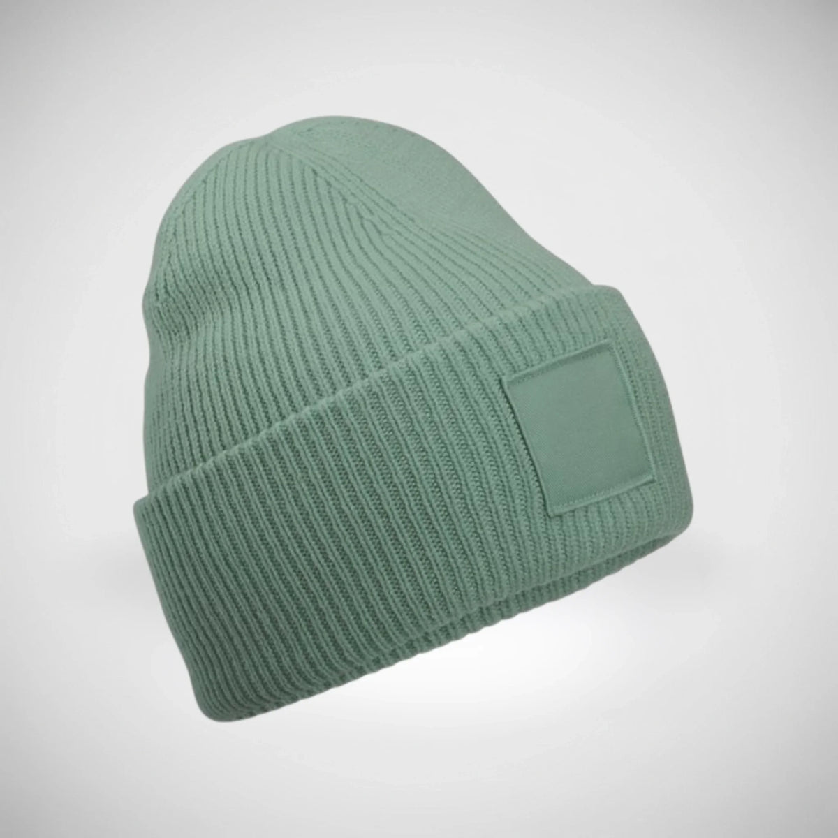 Patch Beanie (Strickmütze) mit Wunschmotiv