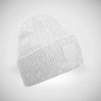 Patch Beanie (Strickmütze) mit Wunschmotiv