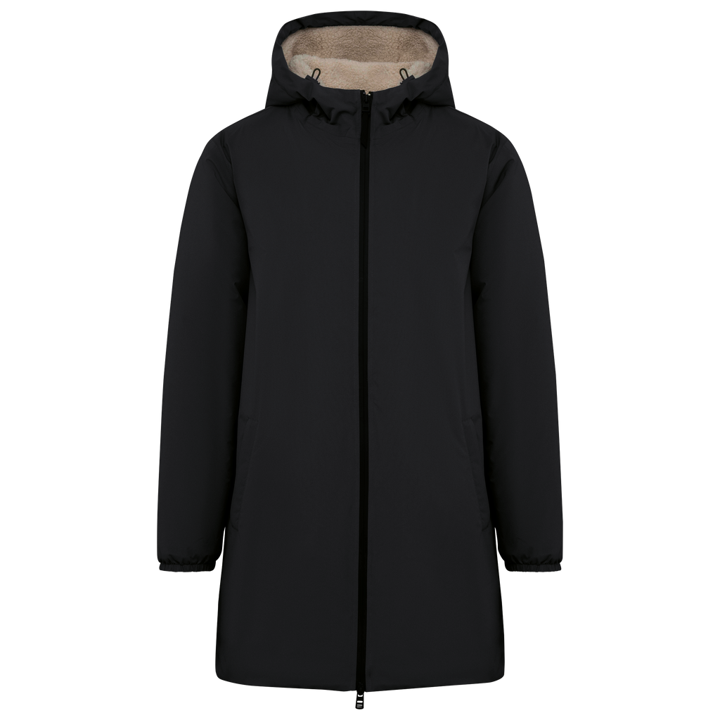 Wasserdichte und gefütterte Sherpa Unisex-Jacke