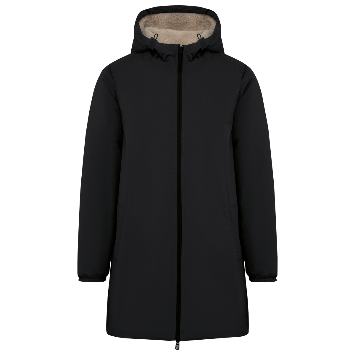 Wasserdichte und gefütterte Sherpa Unisex-Jacke