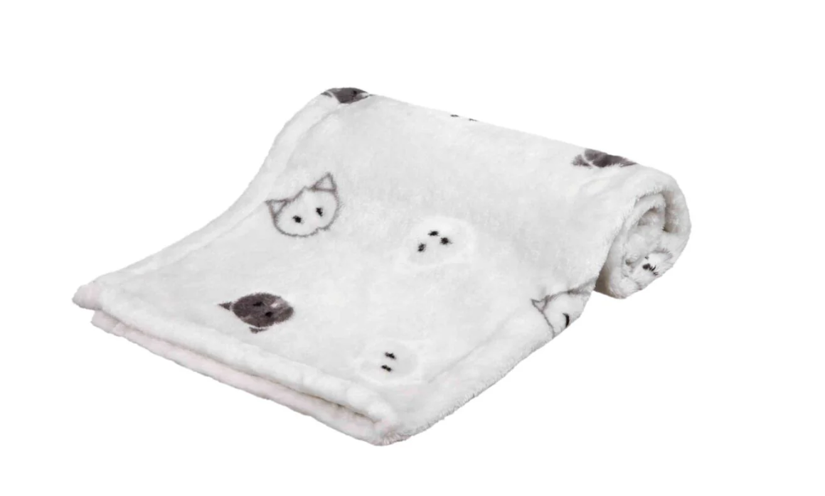 Katzendecke Nala, Plüsch bestickt mit Namen