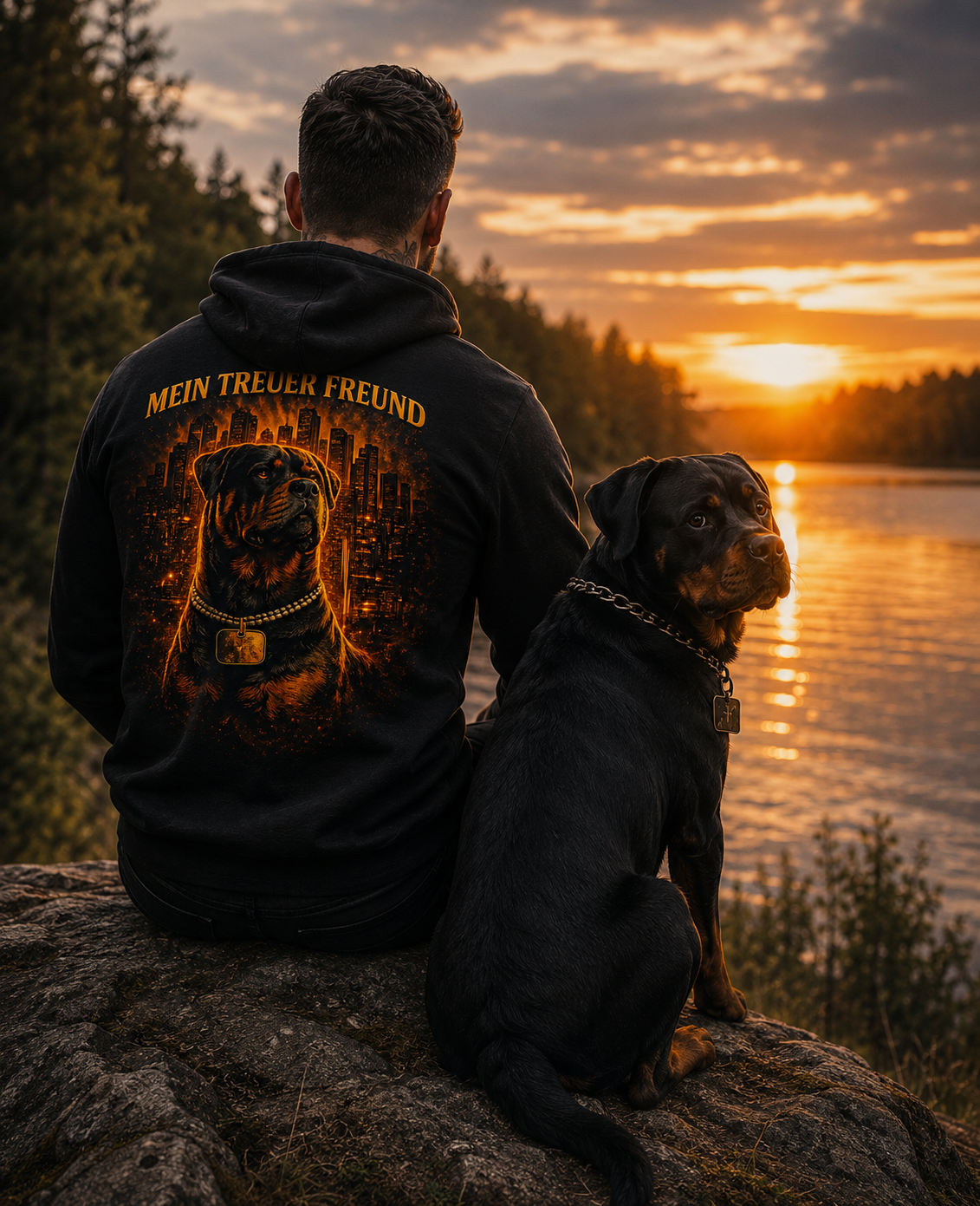 Rottweiler Hoodie Unisex
