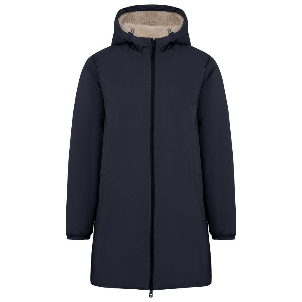 Wasserdichte und gefütterte Sherpa Unisex-Jacke