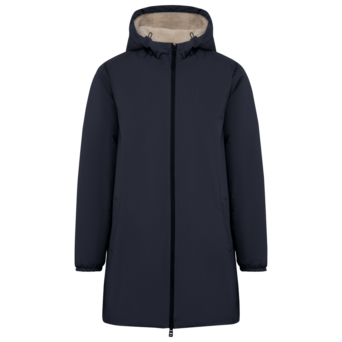 Wasserdichte und gefütterte Sherpa Unisex-Jacke
