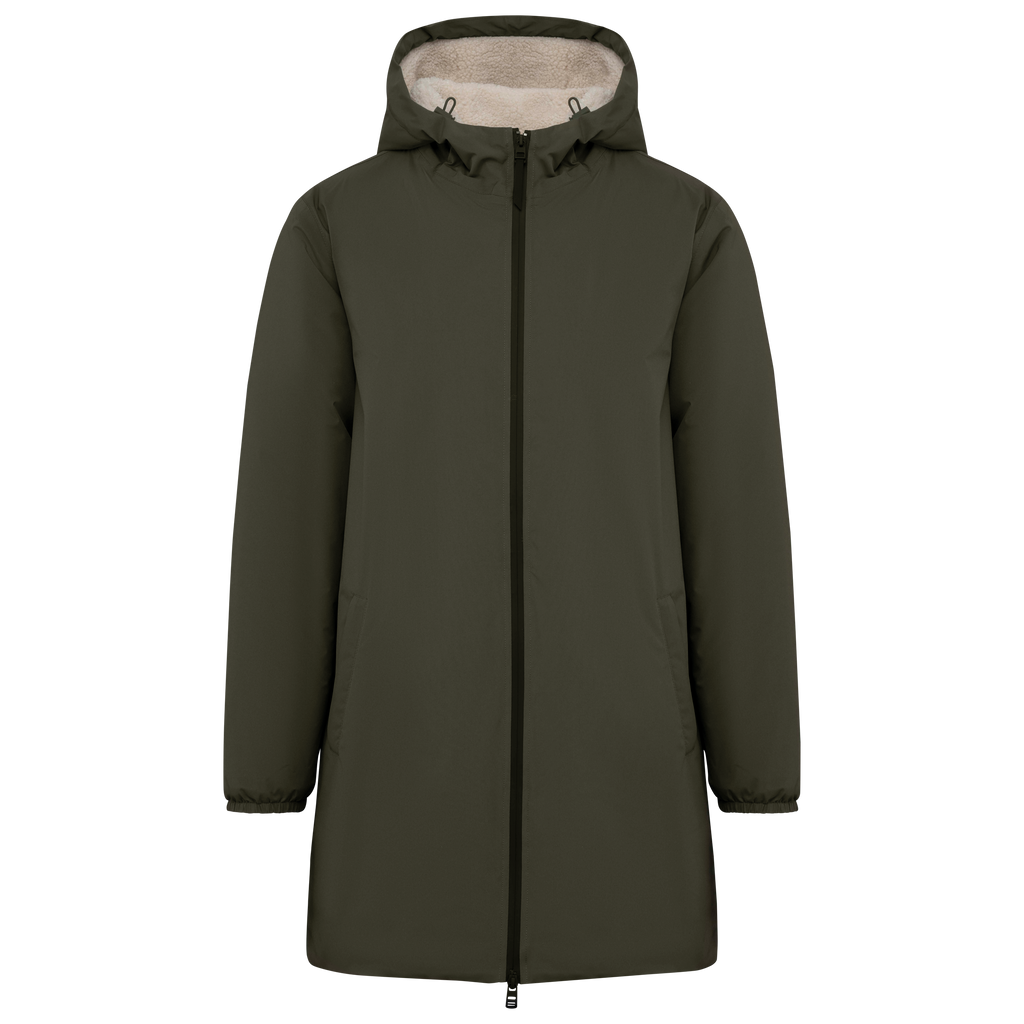 Wasserdichte und gefütterte Sherpa Unisex-Jacke