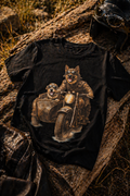 Hunde T-Shirt – Motorrad & Beiwagen | Biker Dogs | Unisex