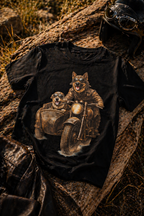 Hunde T-Shirt – Motorrad & Beiwagen | Biker Dogs | Unisex