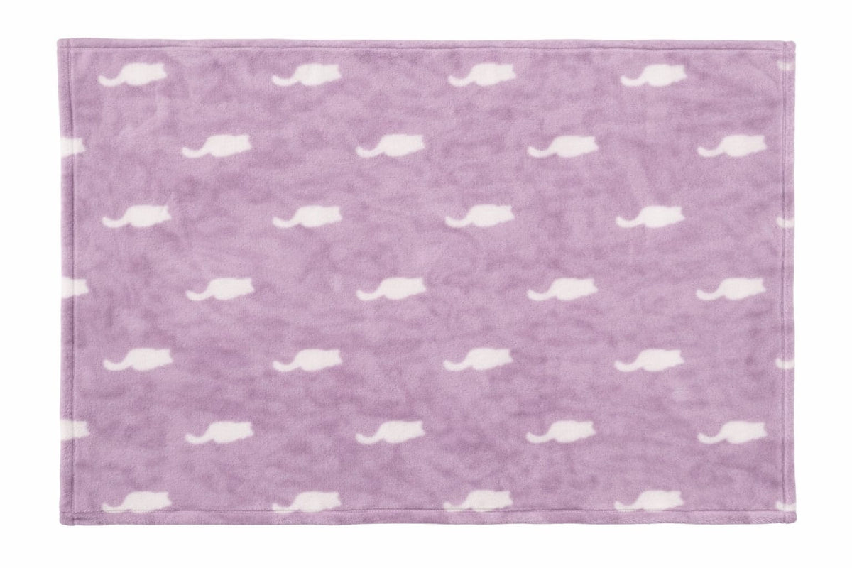 Katzendecke Vivien, Plüsch bestickt mit Namen